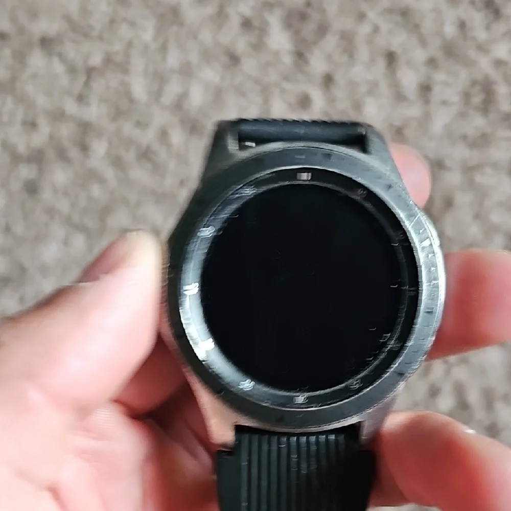 Samsung Galaxy Watch with Charger